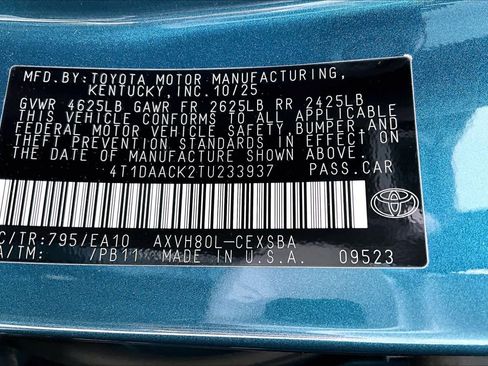 New 2026 Toyota Camry SE image 19