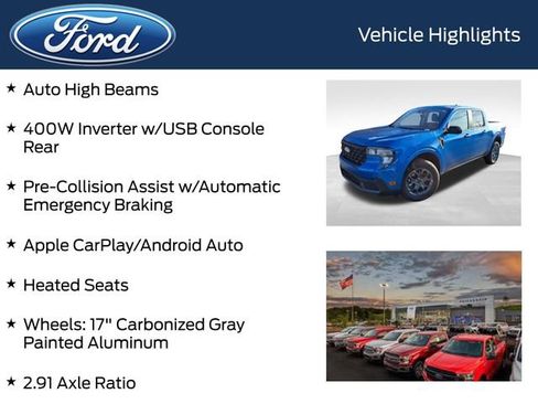 New 2025 Ford Maverick XLT w/ XLT Luxury Package image 12