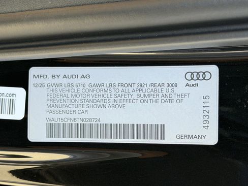 New 2026 Audi A6 Premium image 25