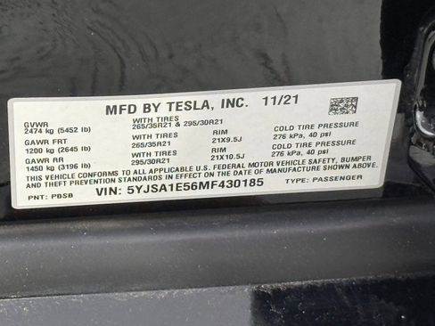 Used 2021 Tesla Model S Long Range image 49