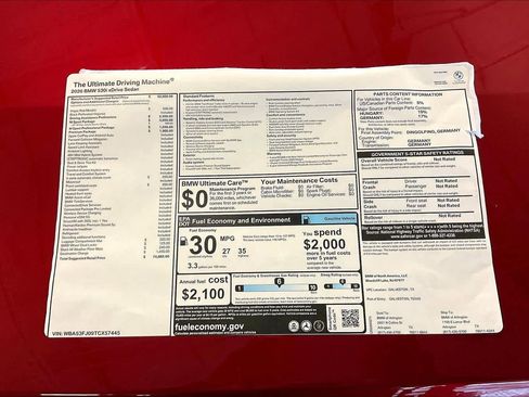New 2026 BMW 530i xDrive w/ M Sport Package AWD/4WD image 19
