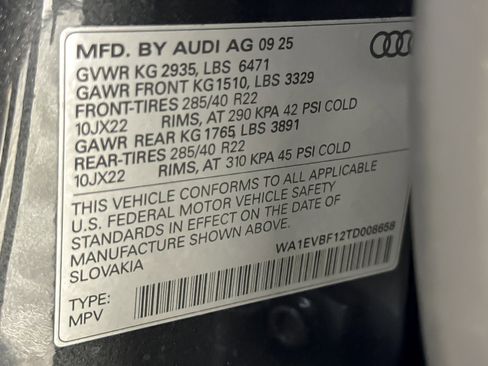 New 2026 Audi Q8 Premium Plus image 24