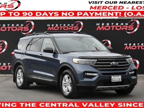 Used 2021 Ford Explorer XLT w/ Equipment Group 202A RWD image 1