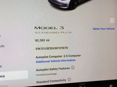 Used 2019 Tesla Model 3 Standard Range Plus image 8