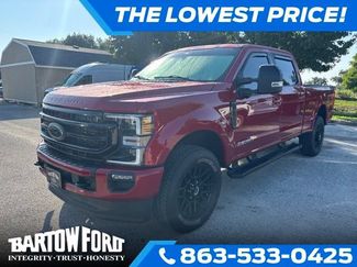 Used 2022 Ford F250 Lariat w/ Black Appearance Package AWD/4WD video 1
