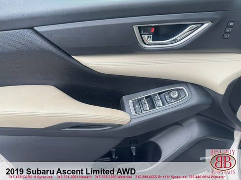 Used 2019 Subaru Ascent Limited AWD/4WD image 13
