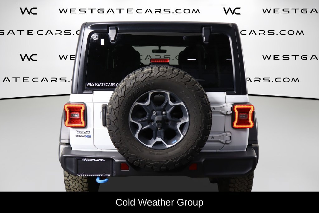 Used 2023 Jeep Wrangler Unlimited Rubicon 4xe w/ Cold Weather Group AWD/4WD image 4