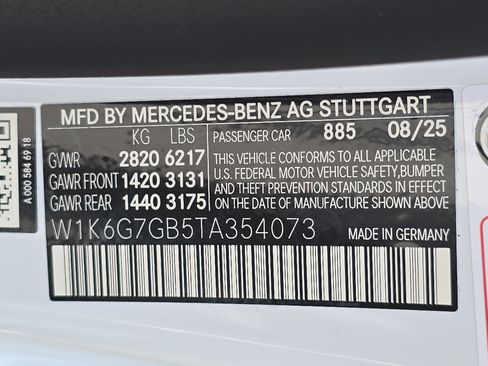 New 2026 Mercedes-Benz S 580 4MATIC Sedan image 36