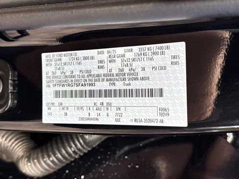 New 2025 Ford F150 Raptor image 36