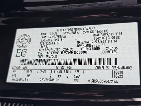 Used 2022 Ford F150 XLT w/ Equipment Group 302A High image 31