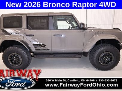New 2026 Ford Bronco Raptor