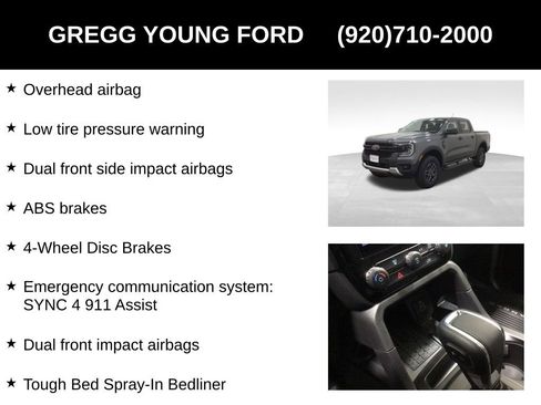 New 2025 Ford Ranger XLT w/ Technology Package image 30