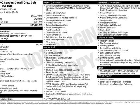 Certified 2017 GMC Canyon Denali image 34