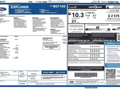 Used 2023 Ford Explorer XLT AWD/4WD image 12