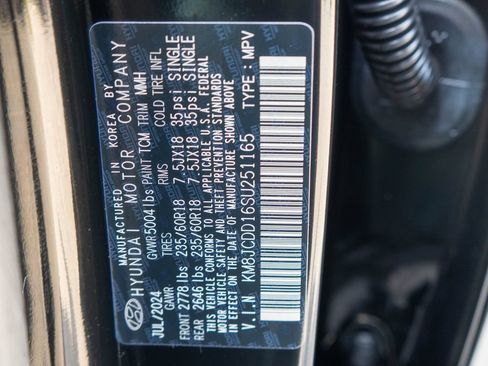 Used 2025 Hyundai Tucson SEL AWD/4WD image 39