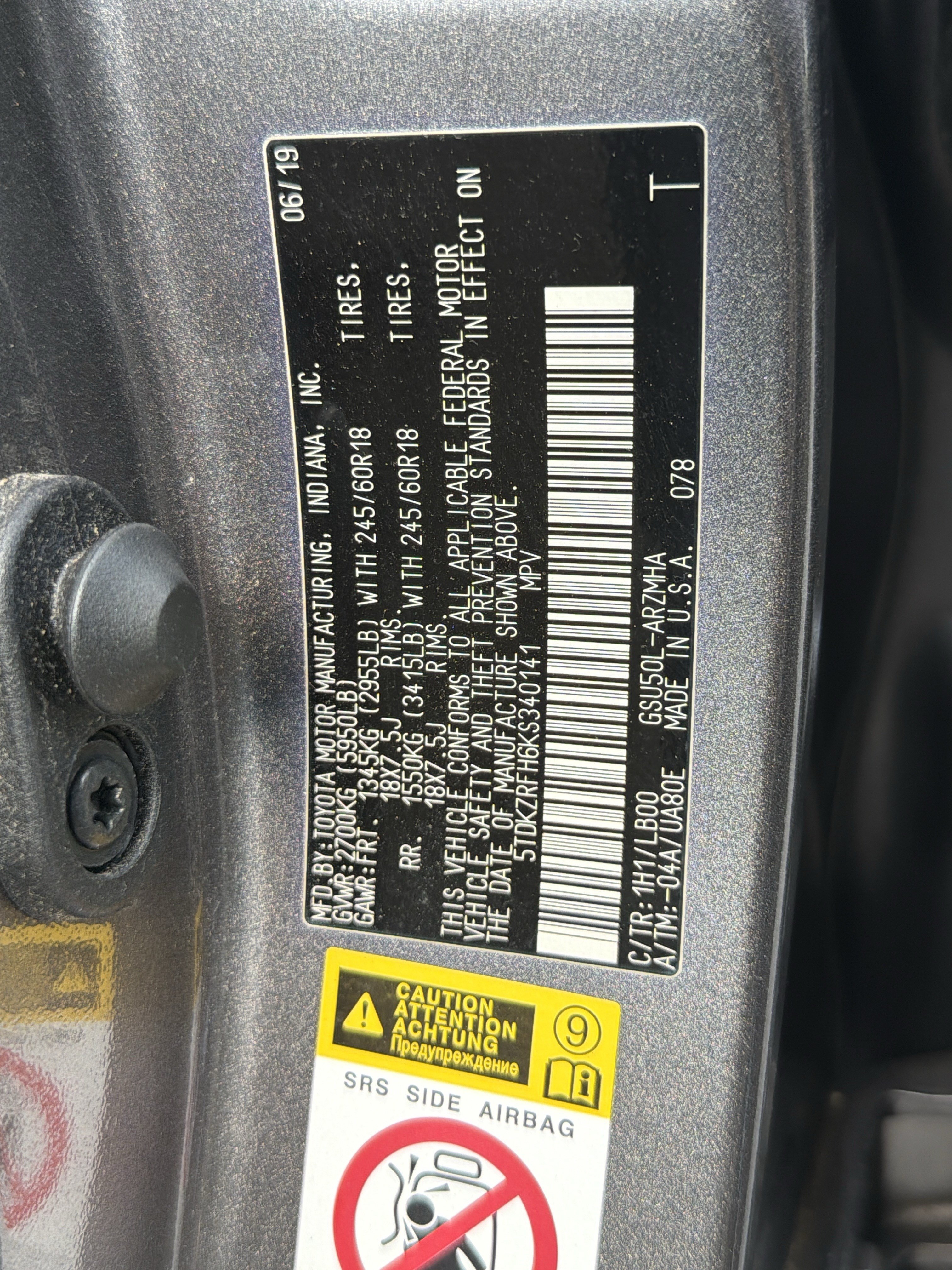 Used 2019 Toyota Highlander XLE FWD image 31