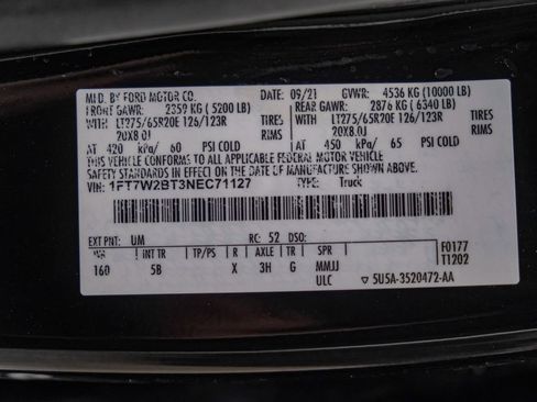 Used 2022 Ford F250 Lariat w/ Lariat Value Package image 69