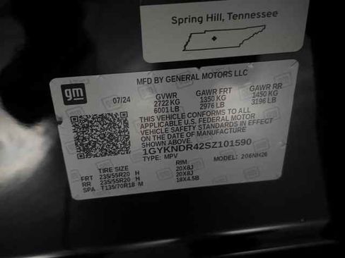 Certified 2025 Cadillac XT5 Premium Luxury w/ LPO, Floor Liner Package image 42