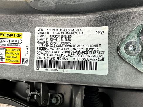 Used 2023 Honda Civic Sport image 33