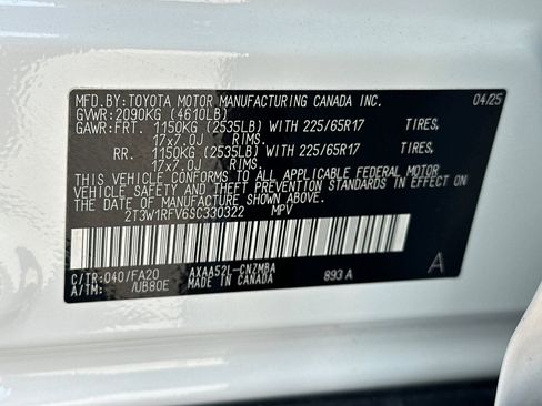 Used 2025 Toyota RAV4 XLE w/ Weather Package FWD image 42