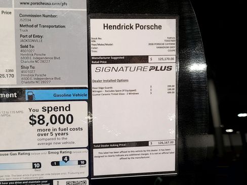 New 2026 Porsche Cayenne Coupe image 37