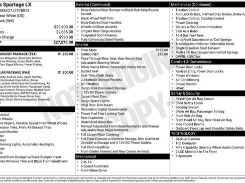 Used 2018 Kia Sportage LX w/ LX Technology Package FWD image 4