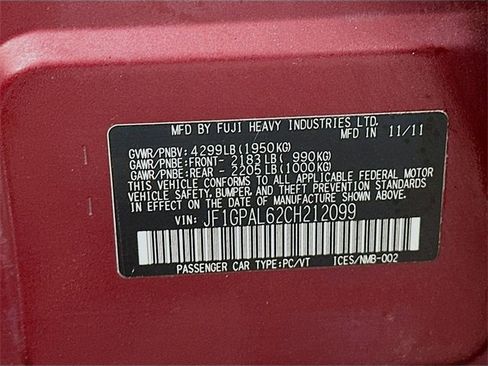 Used 2012 Subaru Impreza 2.0i Sport Premium image 30