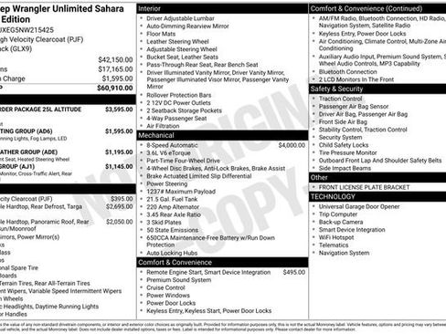 Used 2022 Jeep Wrangler Unlimited Sahara image 14