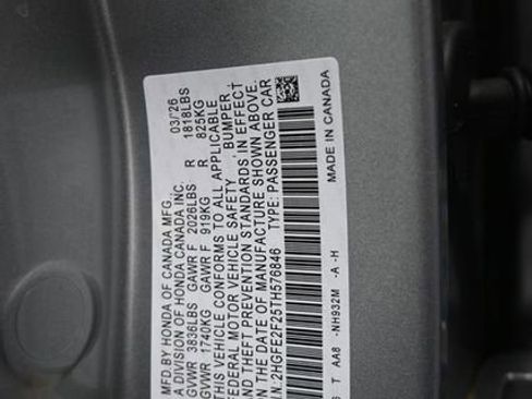 New 2026 Honda Civic LX image 26
