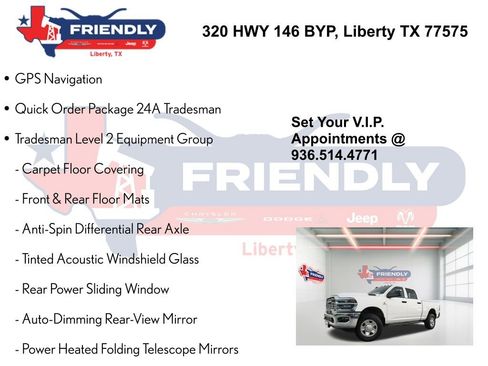 New 2025 RAM 2500 Tradesman AWD/4WD image 5