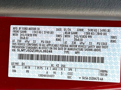 Used 2024 Lincoln Corsair Grand Touring w/ Equipment Group 301A image 33