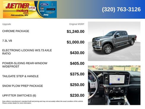 Used 2025 Ford F350 Lariat w/ Chrome Package AWD/4WD image 5