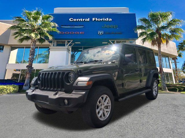 Used 2023 Jeep Wrangler Unlimited Sport w/ Sun And Sound Package AWD/4WD image 9