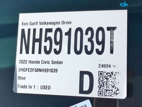 Used 2022 Honda Civic Sport image 37