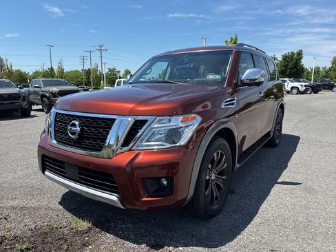 Used 2017 Nissan Armada Platinum w/ Captain Seat Package AWD/4WD image 4