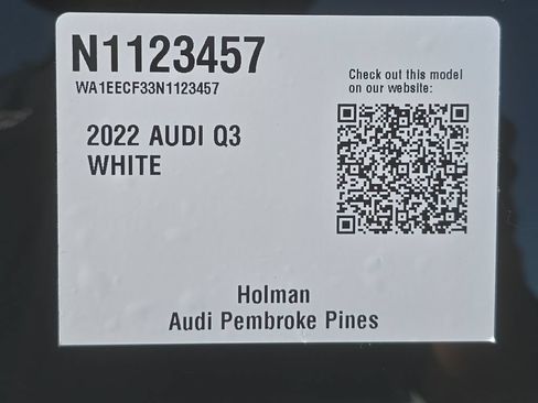 Used 2022 Audi Q3 2.0T Premium Plus AWD/4WD image 28