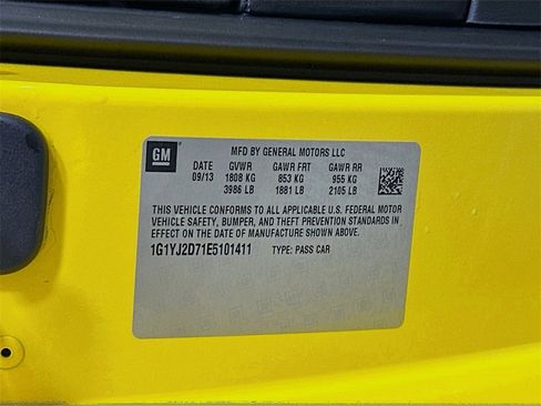 Used 2014 Chevrolet Corvette Stingray Coupe w/ 2LT Preferred Equipment Group image 25