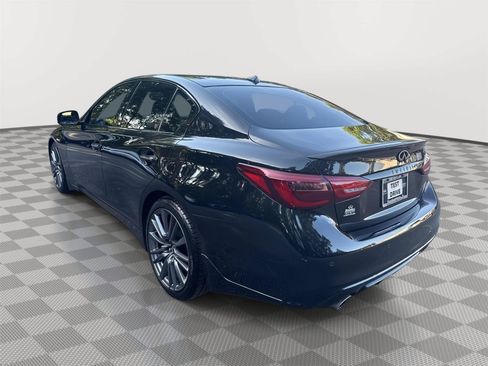 Used 2023 INFINITI Q50 Red Sport 400 w/ Black Opal Edition RWD image 8