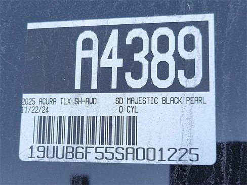 New 2025 Acura TLX SH-AWD w/ A-SPEC Pkg image 22