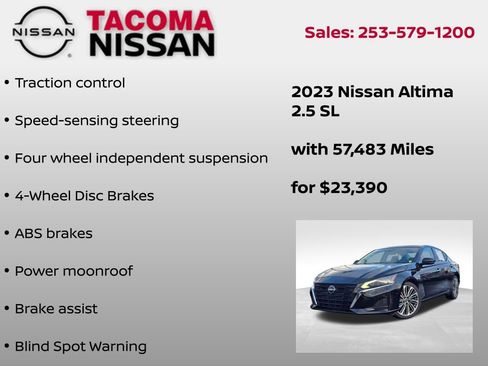 Used 2023 Nissan Altima 2.5 SL image 12