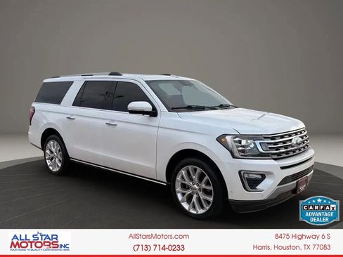 Used 2019 Ford Expedition Max Limited w/ Equipment Group 302A RWD image 1
