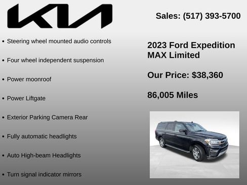 Used 2023 Ford Expedition Max Limited image 10