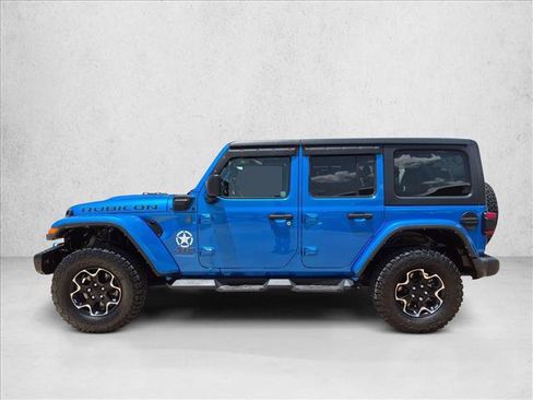 Used 2021 Jeep Wrangler Unlimited Rubicon 4xe w/ Steel Bumper Group AWD/4WD image 9