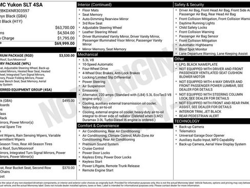 Certified 2022 GMC Yukon SLT w/ SLT Premium Package image 6