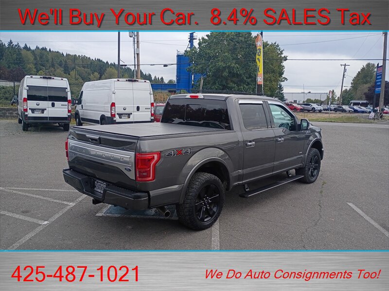 Used 2015 Ford F150 Platinum w/ Equipment Group 701A Luxury AWD/4WD image 7