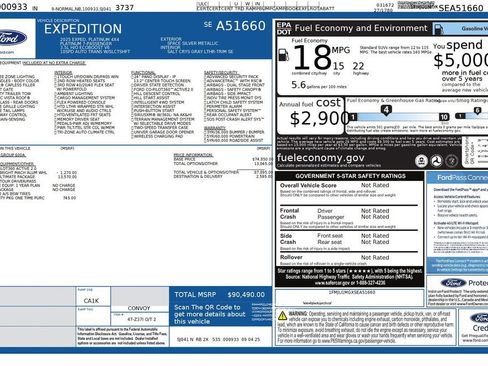 Used 2025 Ford Expedition Platinum w/ Platinum Ultimate Package image 52