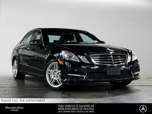 Used 2013 Mercedes-Benz E 550 4MATIC Sedan image 1