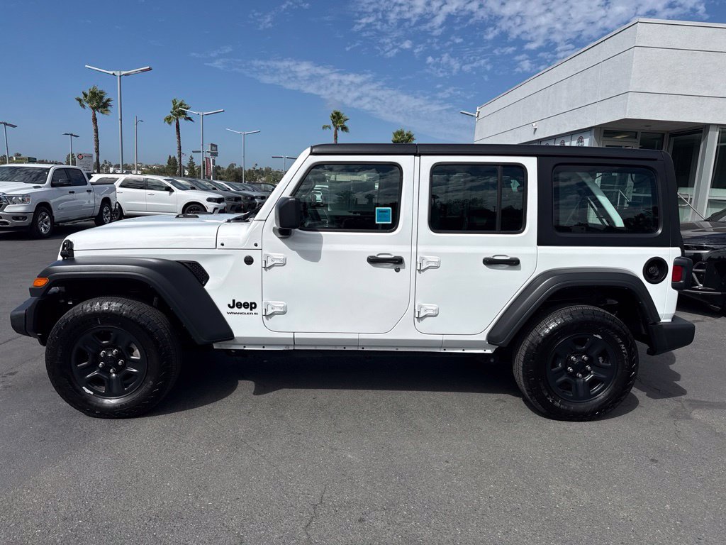 Certified 2025 Jeep Wrangler Unlimited Sport AWD/4WD image 4