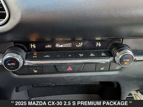 Used 2025 MAZDA CX-30 AWD 2.5 S w/ Premium Package image 27