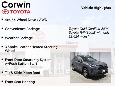Certified 2024 Toyota RAV4 XLE image 9